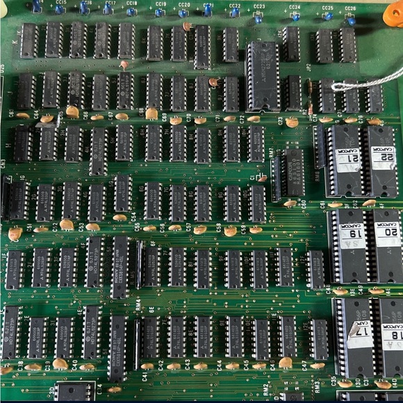 Hyperdyne Side Arms Capcom Romstar Arcade Game PCB Board - Picture 8 of 8